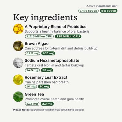 Show full view: PetLab Co. ProBright Dog Dental Powder for X-Small Dogs slide 7 of 11