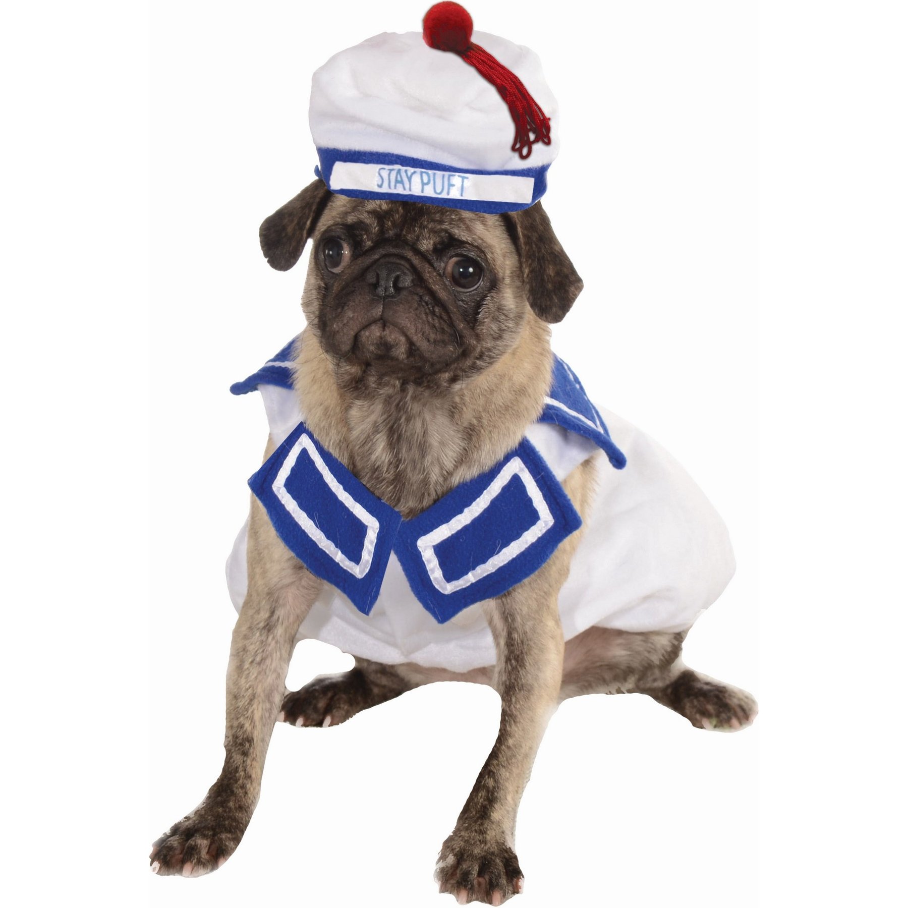 Rubie's Costume Company Ghostbusters Stay-Puft Marshmallow Man Dog & Cat Costume, Medium