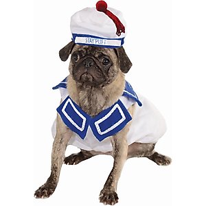 Rubie's Costume Company Ghostbusters Stay-Puft Marshmallow Man Dog & Cat Costume, Small