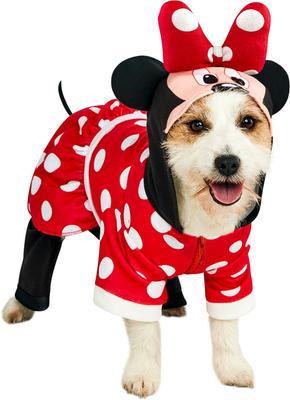 Show full view: Rubie's Costume Company Minnie Mouse Jumpsuit Dog & Cat Costume, Small slide 4 of 4