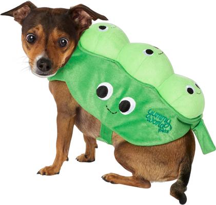 Show full view: Rubie's Costume Company Yummy World Peas Dog & Cat Costume, Medium slide 3 of 3