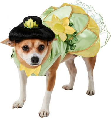 Show full view: Rubie's Costume Company The Princess & the Frog Princess Tiana Dog & Cat Costume, Medium slide 4 of 4