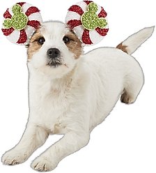 Rubie's Costume Company Mickey Mouse Candy Cane Dog & Cat Accessory, Medium/Large