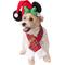 Show in main carousel: Rubie's Costume Company Christmas Minnie Mouse Holiday Dog & Cat Accessory Set, Medium/Large slide 1 of 3