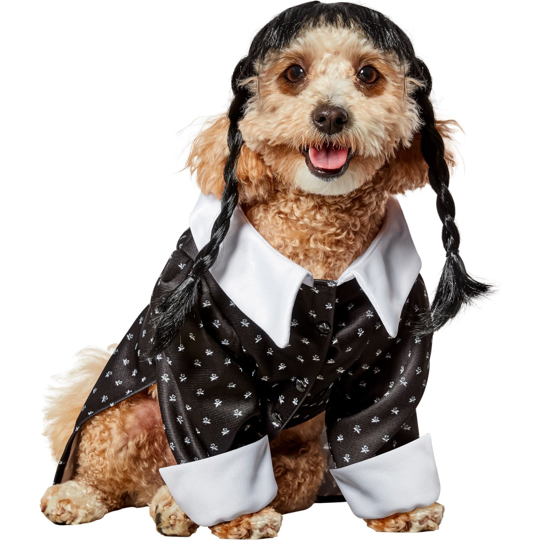 Rubie's Costume Company Wednesday Addams Dog & Cat Costume, Medium