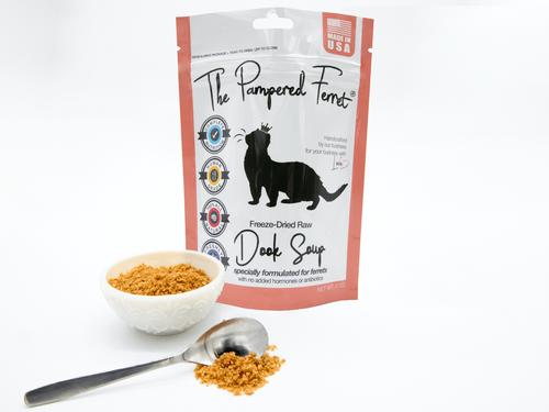 Show full view: The Pampered Ferret Dook Soup Complete Freeze-Dried Raw Ferret Food, 2-oz bag slide 8 of 10