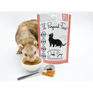 The Pampered Ferret Dook Soup Complete Freeze-Dried Raw Ferret Food, 2-oz bag