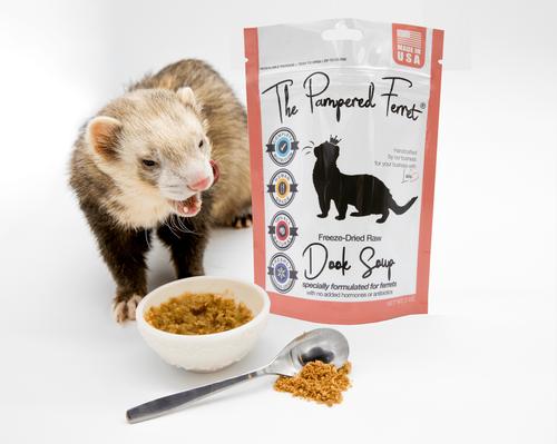 Show full view: The Pampered Ferret Dook Soup Complete Freeze-Dried Raw Ferret Food, 2-oz bag slide 2 of 10