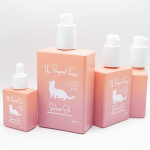 The Pampered Ferret Salmon Oil Supplement for Ferrets, 15-ml bottle