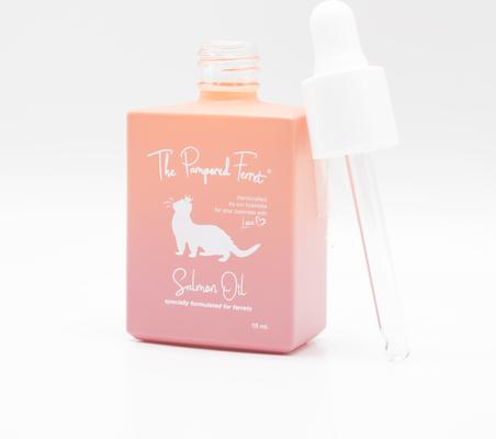 Show full view: The Pampered Ferret Salmon Oil Supplement for Ferrets, 15-ml bottle slide 3 of 10