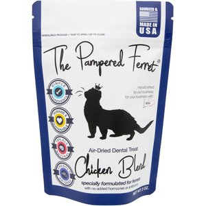 The Pampered Ferret Chicken Blend Jerky Ferret Treats, 2-oz bag