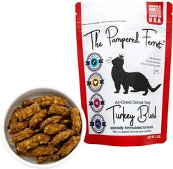 The Pampered Ferret Turkey Blend Jerky Ferret Treats, 2-oz bag