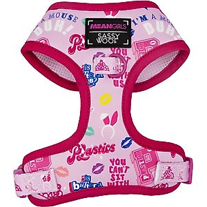 Sassy Woof Mean Girls Adjustable Dog Harness, Large: 22 to 33-in chest