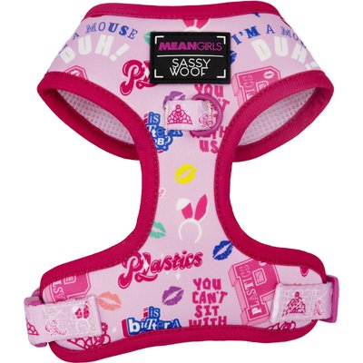 Sassy Woof Sassy Woof Mean Girls Adjustable Dog Harness, X-Large: 24 to 35-in chest