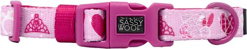 Show full view: Sassy Woof Mean Girls Dog Collar, Large: 26-in neck, 1-in wide slide 3 of 6
