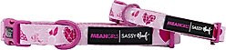 Sassy Woof Mean Girls Dog Collar, Small: 13-in neck, 1/2-in wide