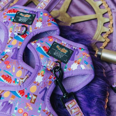 Show full view: Sassy Woof Willy Wonka & The Chocolate Factory Adjustable Dog Harness, XX-Large: 25 to 37-in chest slide 5 of 7