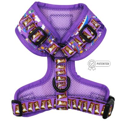 Show full view: Sassy Woof Willy Wonka & The Chocolate Factory Adjustable Dog Harness, XX-Large: 25 to 37-in chest slide 2 of 7