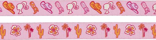 Show full view: Sassy Woof Western Barbie Dog Leash, 5-ft long, 4/5-in wide slide 3 of 7