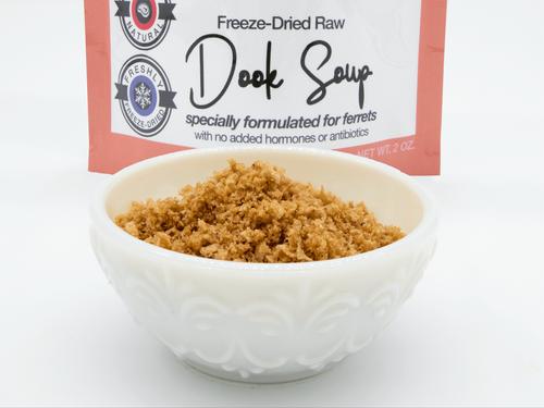 Show full view: The Pampered Ferret Dook Soup Complete Freeze-Dried Raw Ferret Food, 2-oz bag slide 4 of 10