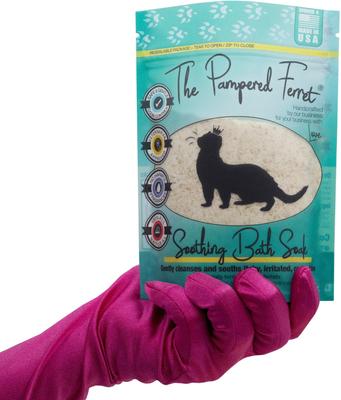 Show full view: The Pampered Ferret Soothing Bath Soak for Ferrets, 12-oz bag slide 4 of 8