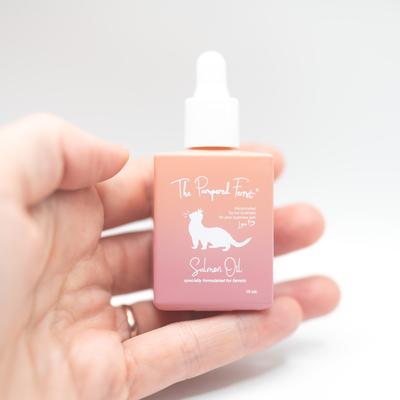 Show full view: The Pampered Ferret Salmon Oil Supplement for Ferrets, 15-ml bottle slide 4 of 10