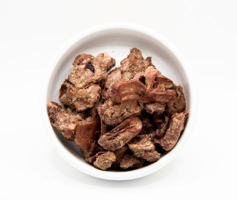 Show full view: The Pampered Ferret Freeze-Dried Raw Chicken Heart Ferret Treats, 1-oz bag slide 7 of 9