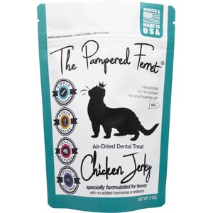 The Pampered Ferret Chicken Breast Jerky Ferret Treats, 2-oz bag
