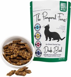 The Pampered Ferret Duck Blend Jerky Ferret Treats, 2-oz bag