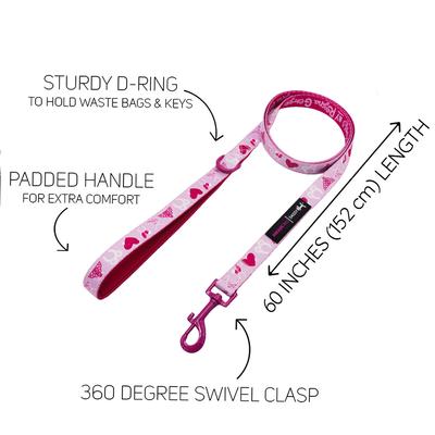 Show full view: Sassy Woof Mean Girls Dog Leash, 5-ft long, 4/5-in wide slide 4 of 6