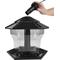 Show in main carousel: Pennington Earth Smart Recycled EcoGazebo Bird Feeder, Black slide 4 of 12