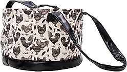 Fluffy Layers Vintage Flock Egg Collecting Bag