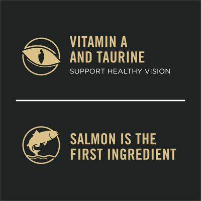 Show full view: Purina Pro Plan Adult Salmon & Rice Formula Dry Cat Food, 3.5-lb bag slide 8 of 13