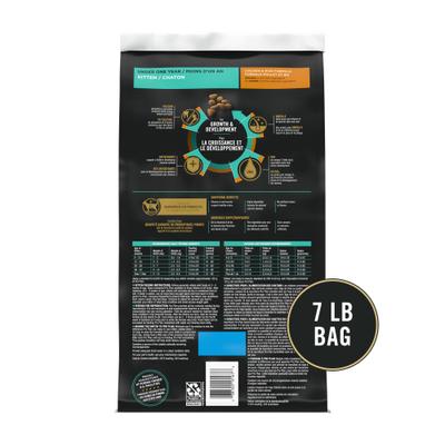 Show full view: Purina Pro Plan Kitten Chicken & Rice Formula Dry Cat Food, 7-lb bag slide 3 of 12