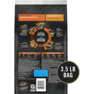 Purina Pro Plan Complete Essentials Chicken & Rice Formula Adult Dry Cat Food, 3.5-lb bag