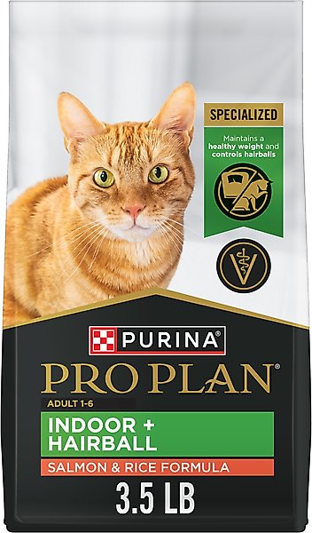 Hairball Formula Hairball Reducing Cat Food PURINA PRO PLAN Adult