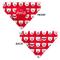 Show in main carousel: Buckle-Down Enjoy Coca-Cola Logo & Polar Bear Expressions Slide-On Dog Bandana, Red slide 3 of 6