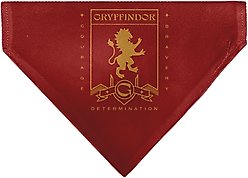 Buckle-Down Harry Potter Gryffindor Traits Banner & Icons Slide-On Dog Bandana