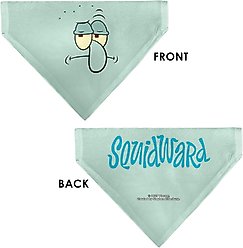 Buckle-Down Squidward Frowning Face Close Up & Text Slide-On Dog Bandana slide 2 of 6