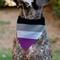 Show in main carousel: Buckle-Down Asexual Flag Slide-On Dog Bandana, Grey slide 5 of 6