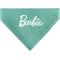 Show in main carousel: Buckle-Down Barbie Paw Print Icons & Script Slide-On Dog Bandana slide 2 of 6