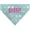 Show in main carousel: Buckle-Down Barbie Bold Text Paw Print Icons Slide-On Dog Bandana slide 2 of 6