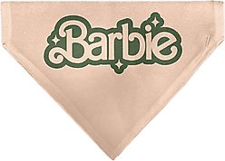 Buckle-Down California Dreamin Barbie Icons Script Collage Slide-On Dog Bandana