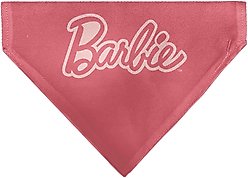 Buckle-Down Malibu Beach Barbie Script & Icons Collage Slide-On Dog Bandana