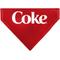 Show in main carousel: Buckle-Down Coca-Cola Coke Logo Centered Slide-On Dog Bandana, Red slide 1 of 6