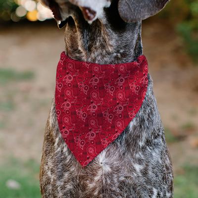 Show full view: Buckle-Down Coca-Cola Icons Collage Slide-On Dog Bandana, Red slide 5 of 7