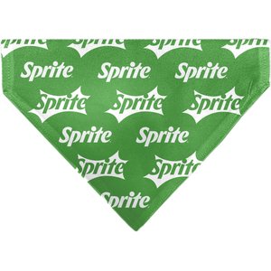 Buckle-Down Sprite Logo Repeat Slide-On Dog Bandana, Green