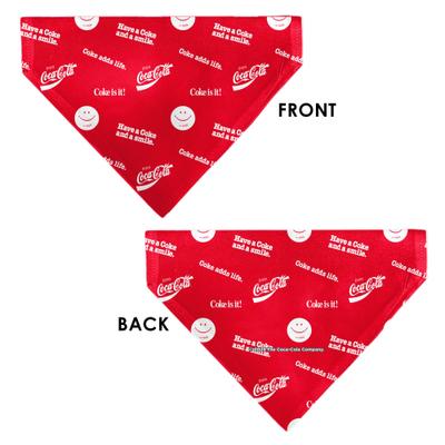 Show full view: Buckle-Down Coca-Cola Coke Quotes Scattered Slide-On Dog Bandana slide 3 of 6
