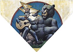 Buckle-Down Grateful Dead Dave's Picks Volume Five Truman UCLA Cover Art Slide-On Dog Bandana