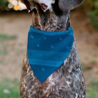 Show full view: Buckle-Down Harry Potter Ravenclaw Traits Banner & Icons Slide-On Dog Bandana slide 5 of 6